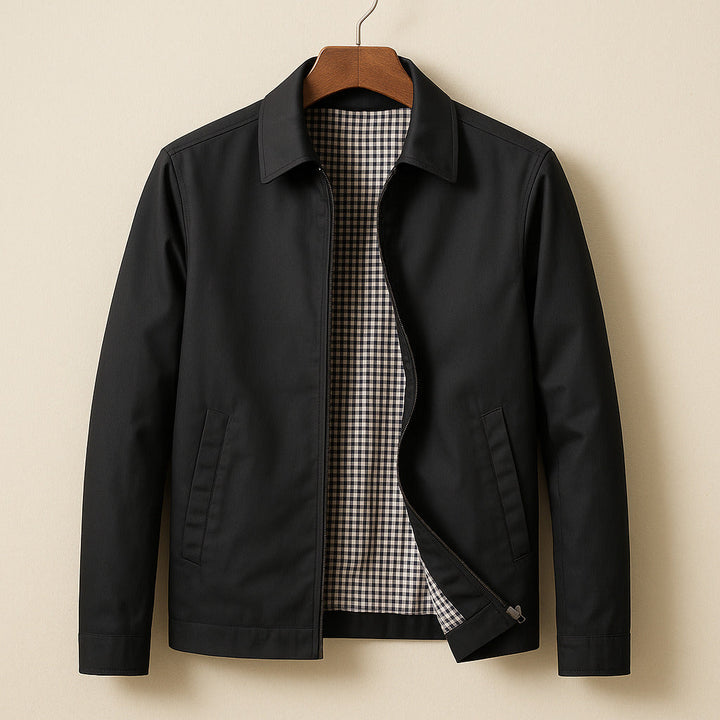 Lightweight Check-Lined Jacket