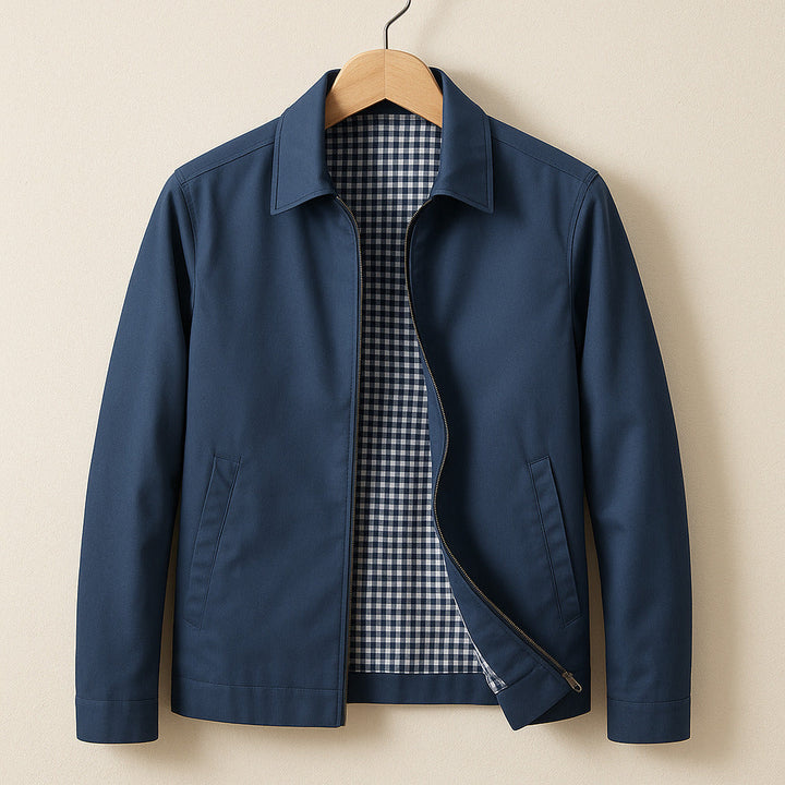Lightweight Check-Lined Jacket
