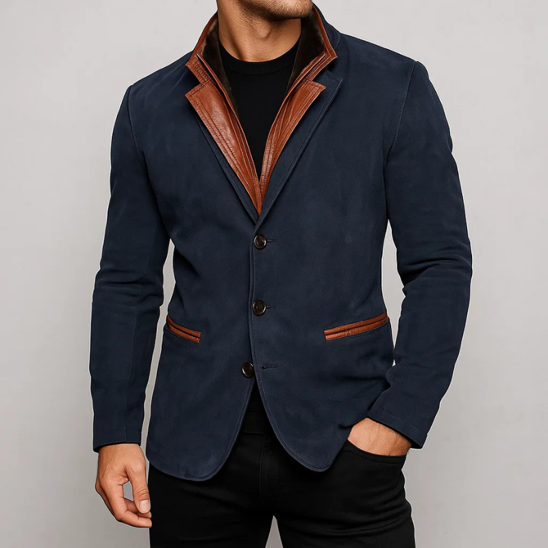 Tailored Suede Jacket