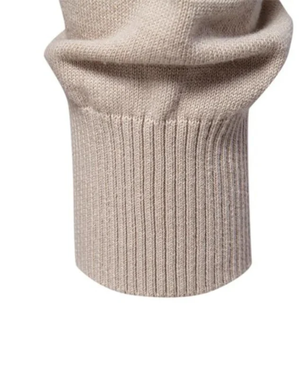 Men's Jumper With Checkered Design