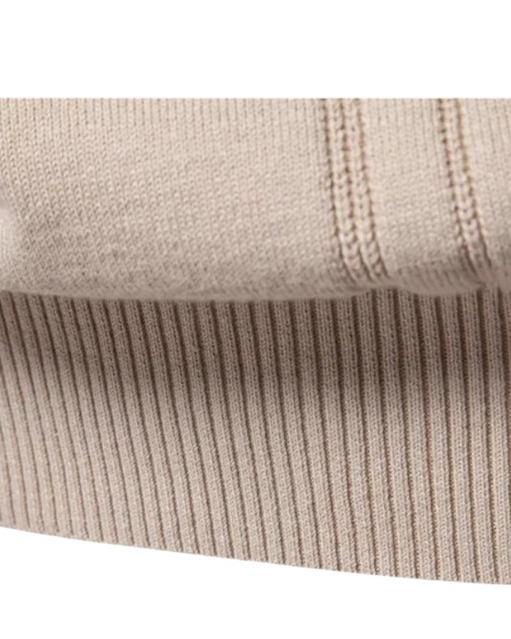 Men's Jumper With Checkered Design