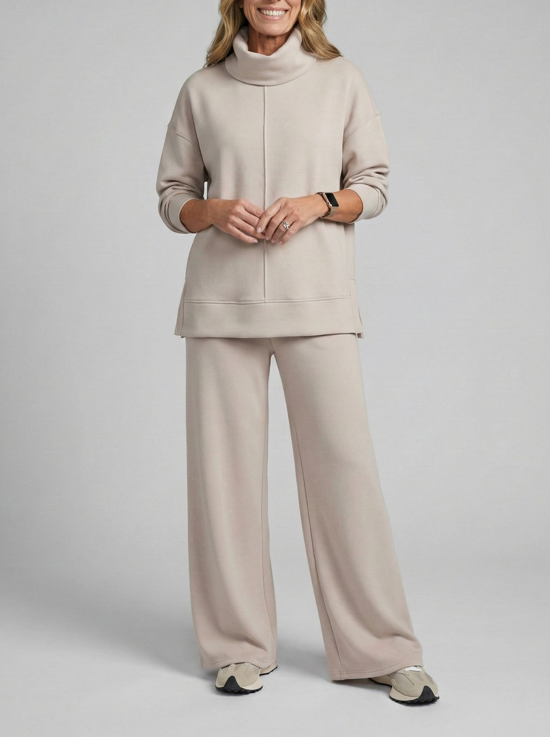 Soft Knit Two-Piece Set