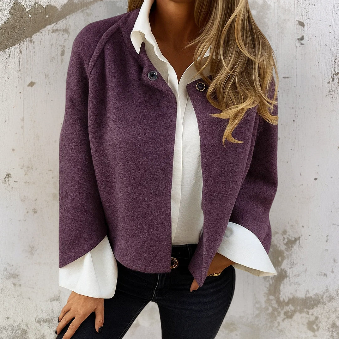 Cropped Cashmere Jacket