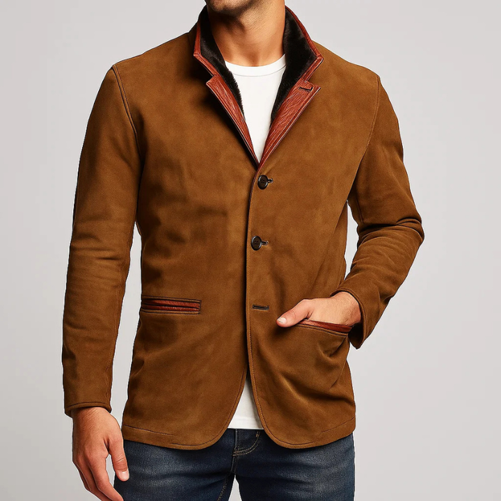 Tailored Suede Jacket
