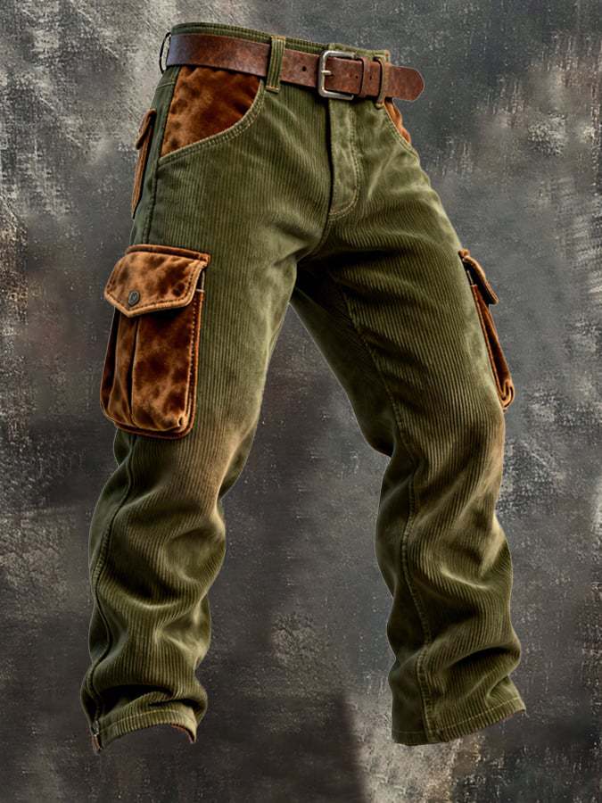Hunter Green Cargo Trouser