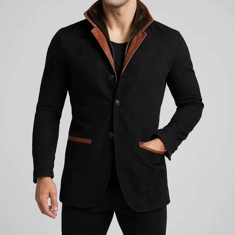 Tailored Suede Jacket