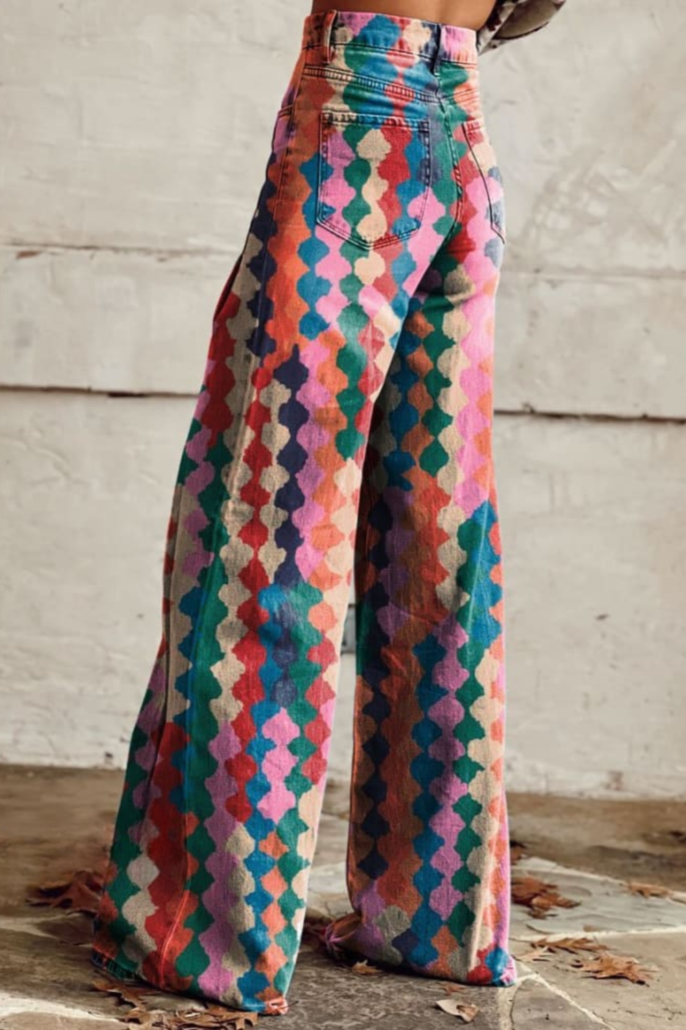 Hazel | Geometric Jeans