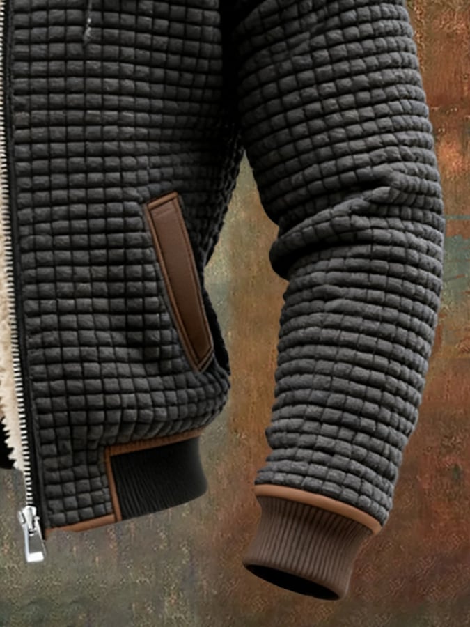 Sherpa Lined Zip Hoodie