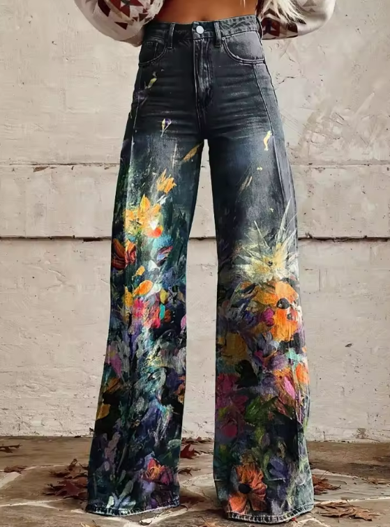 Georgia | Painterly Jeans