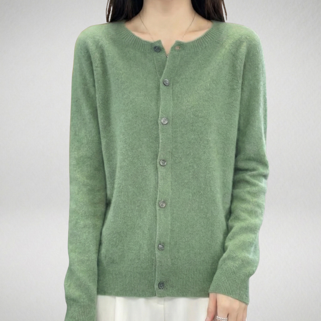 Isabelle | Cardigan cachemire col rond (kopie)