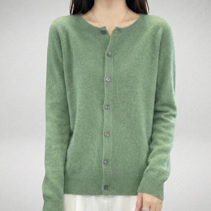 Isabelle | Cardigan cachemire col rond (kopie)
