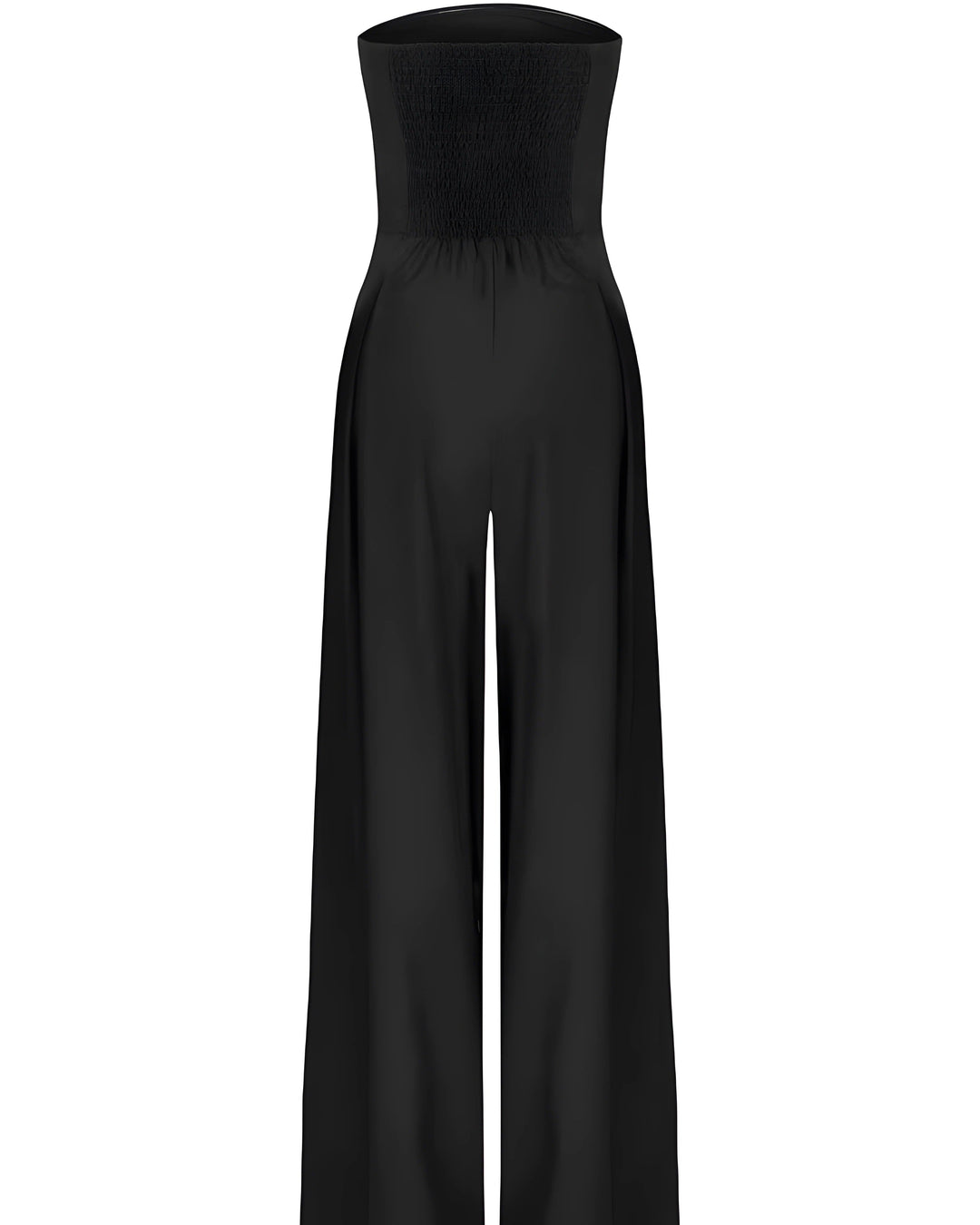Strapless Wide-Leg Jumpsuit