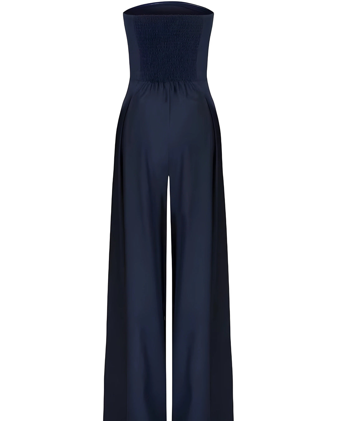 Strapless Wide-Leg Jumpsuit