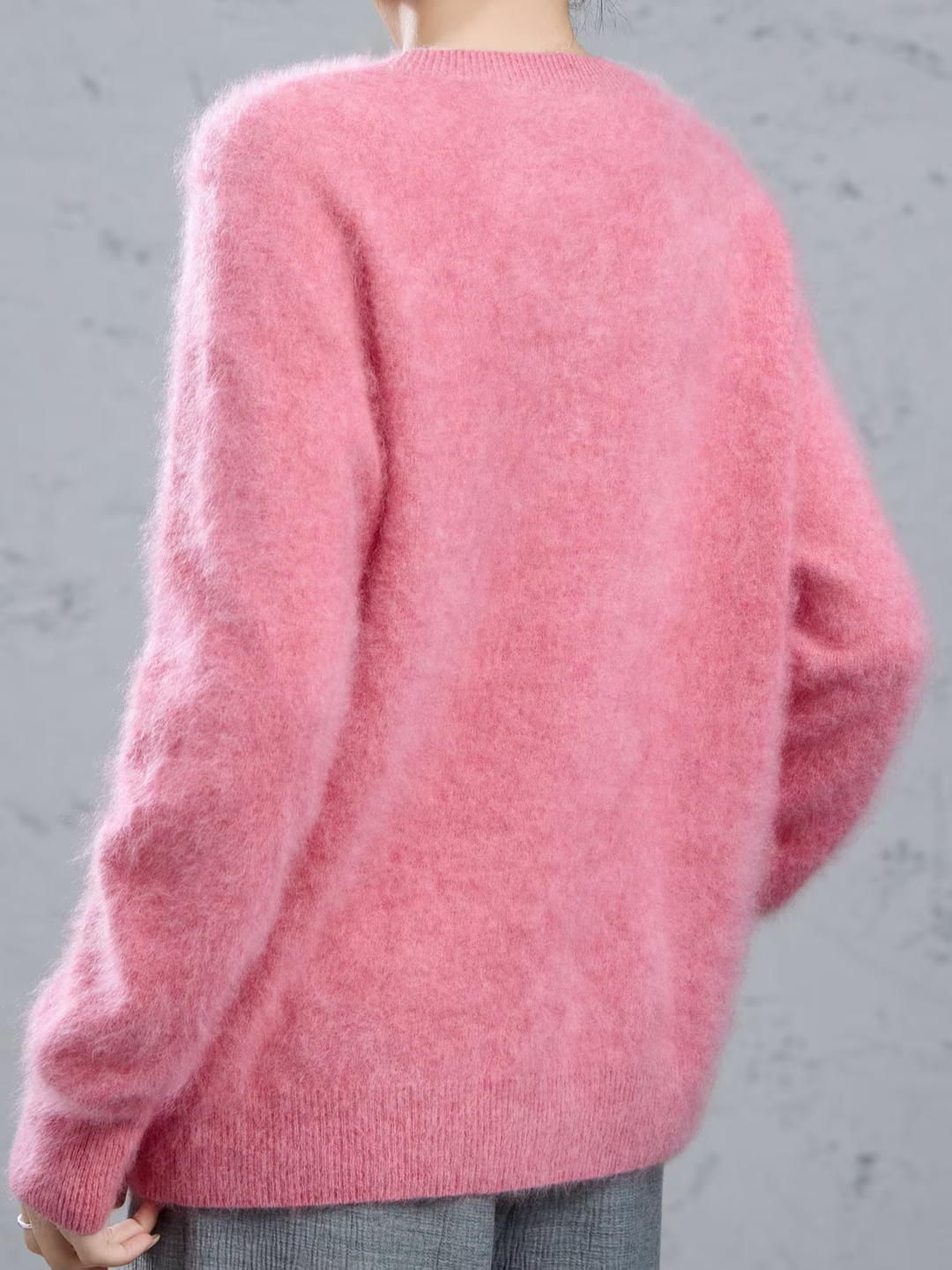 Hélène | Pull cachemire col rond pastel (kopie)