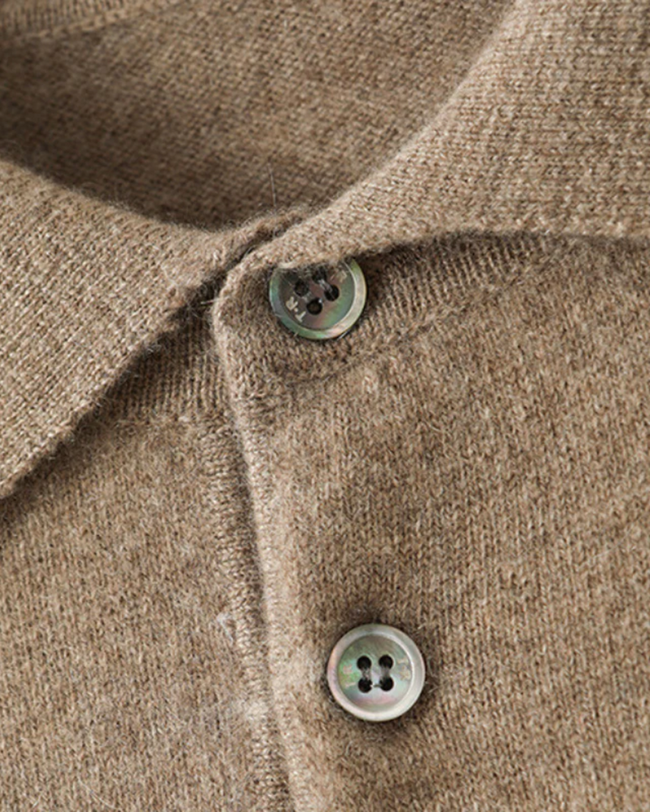 Ponza Cashmere Polo Sweater
