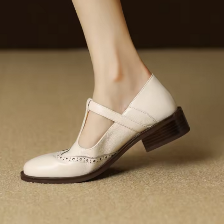 Leather T-Bar Mary Janes