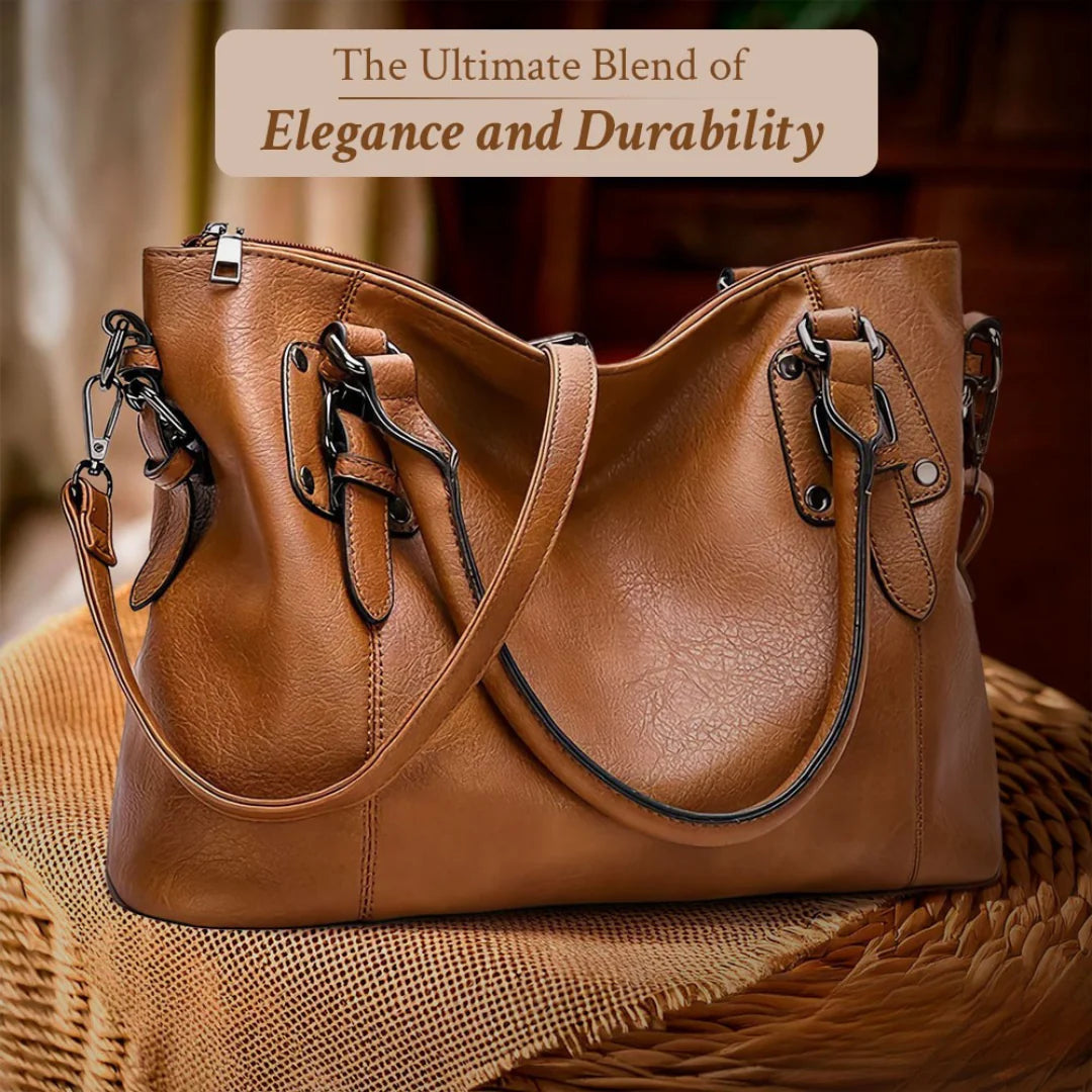 Soft Leather Tote Bag