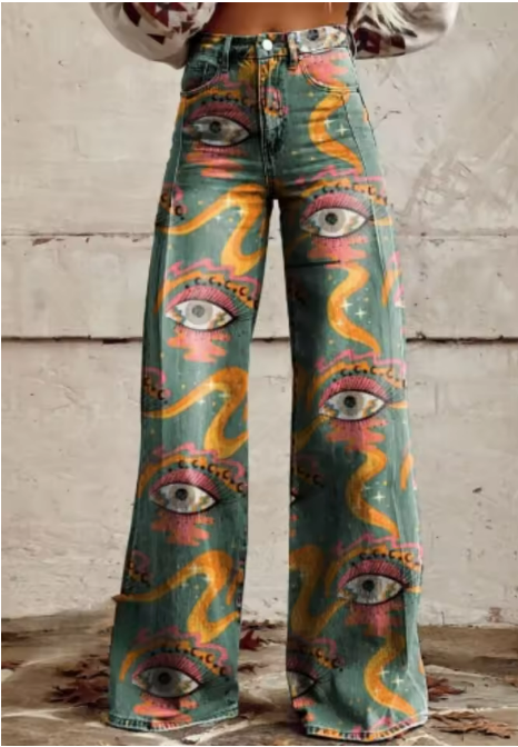 Pearl | Abstract Jeans