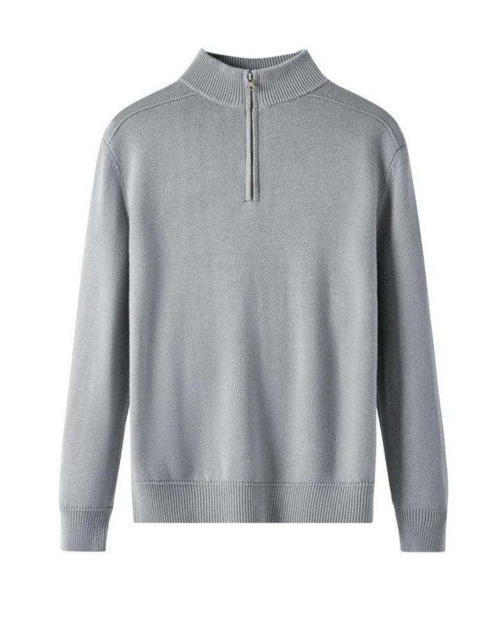 Capri Merino Wool Zip Jumper