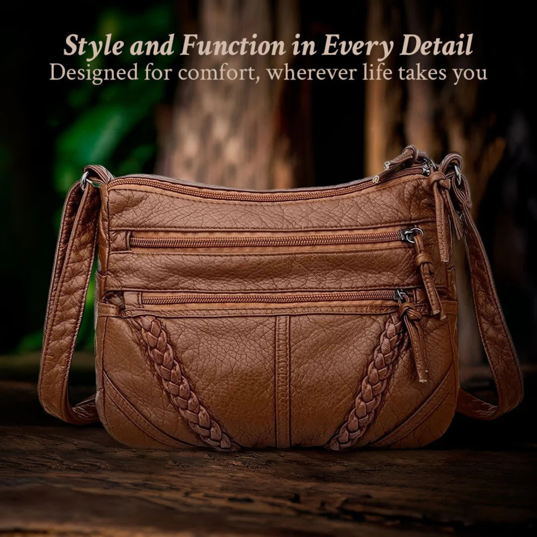 Soft Leather Crossbody Bag