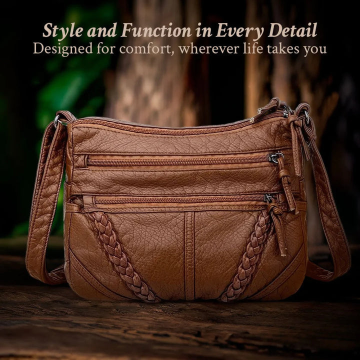 Soft Leather Crossbody Bag