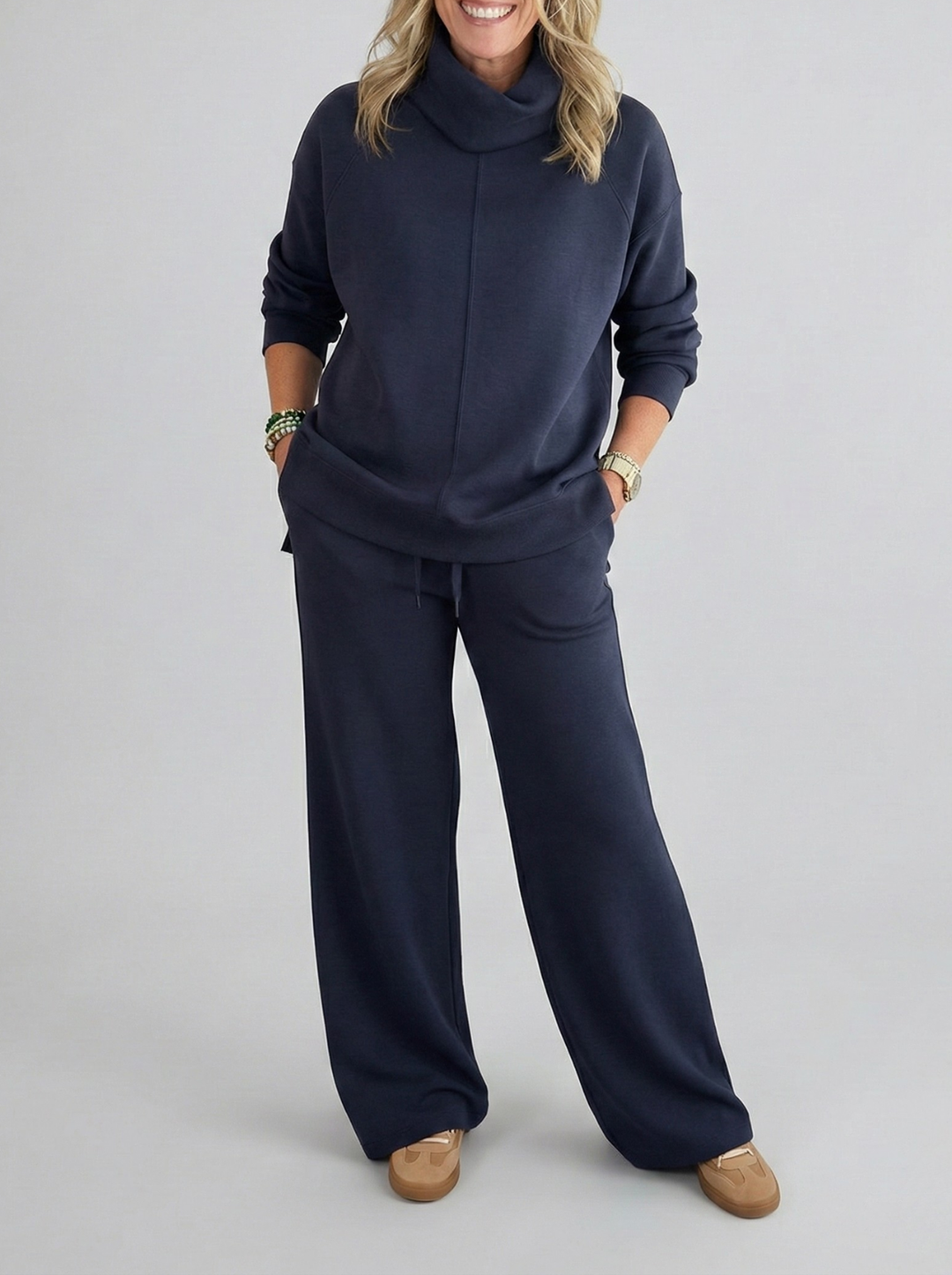 Soft Knit Two-Piece Set