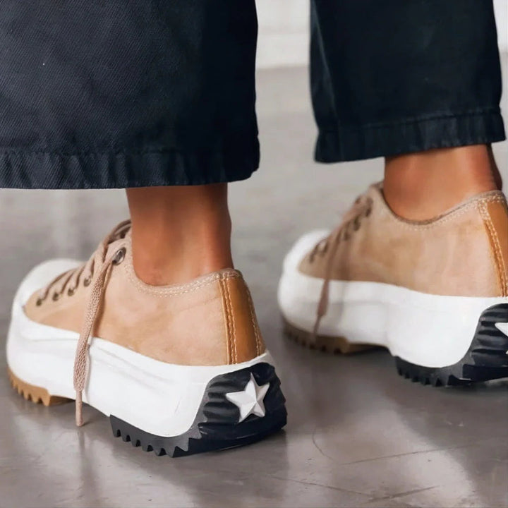 Cushioned Platform Sneaker
