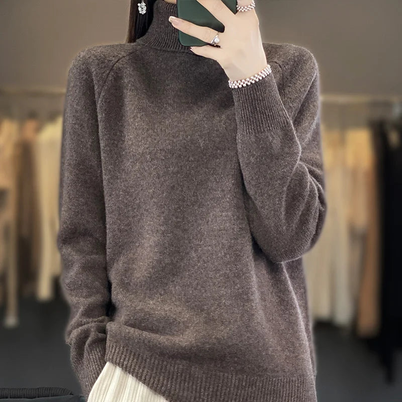 Alice | Pull en cachemire col montant (kopie)