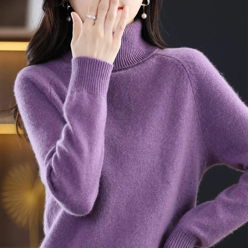 Alice | Pull en cachemire col montant (kopie)