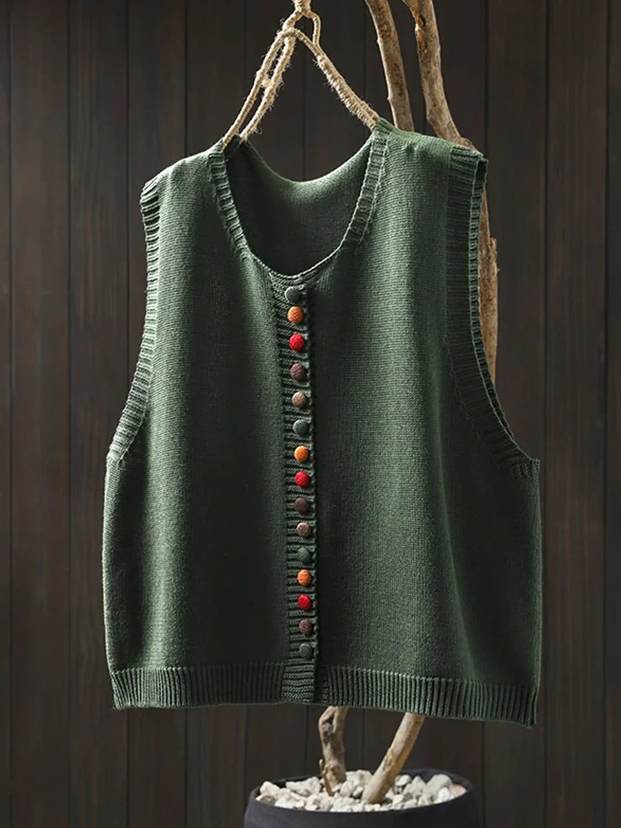 Cashmere Knit Vest
