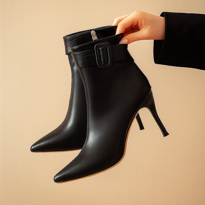 Sharon | Leather Boots