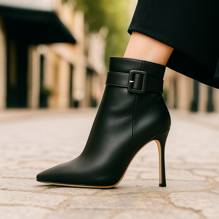 Sharon | Leather Boots