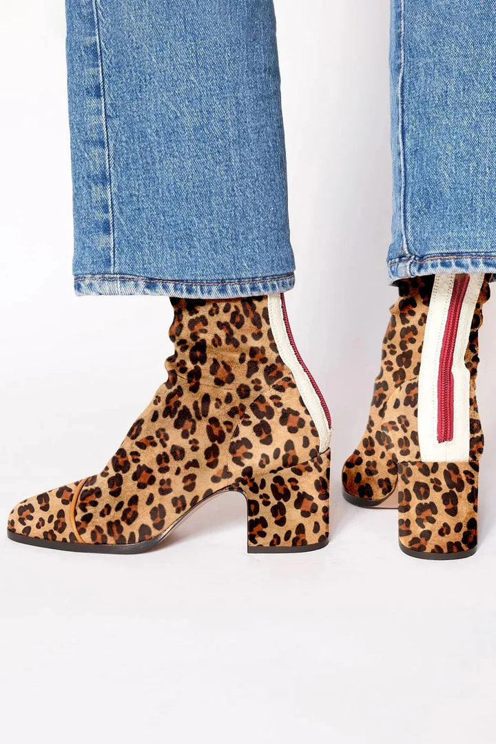 Block Heel Ankle Boots