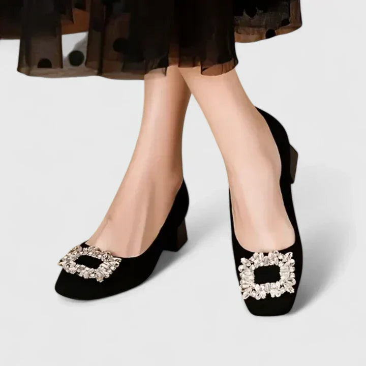 Low-Heel Padded Sole Loafers