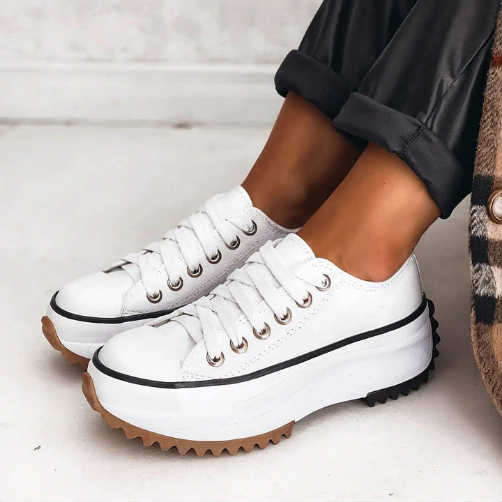 Cushioned Platform Sneaker