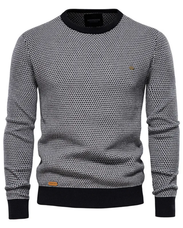 Men's Chequered Jumper