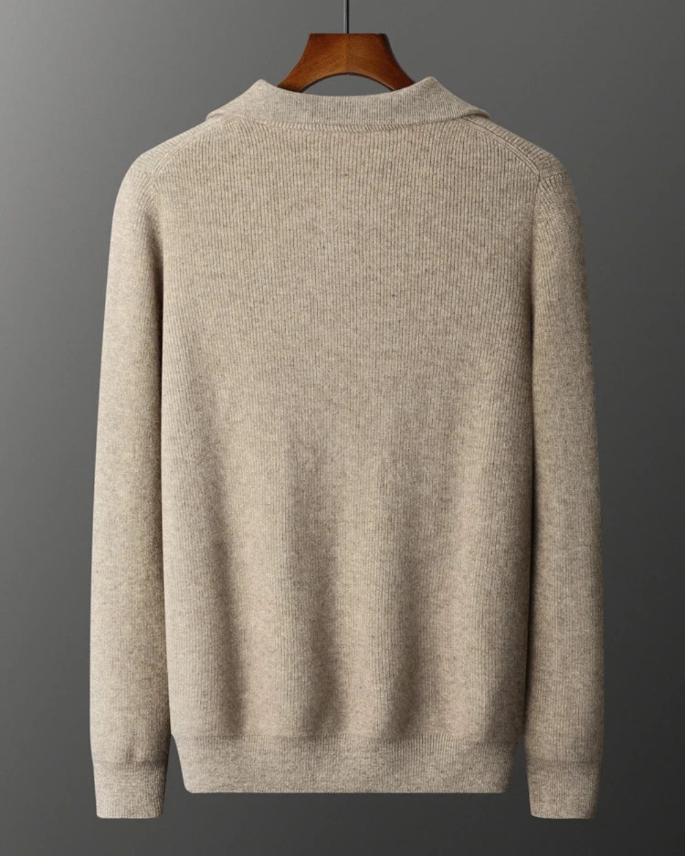 Portofino Cashmere Half Zip Jumper