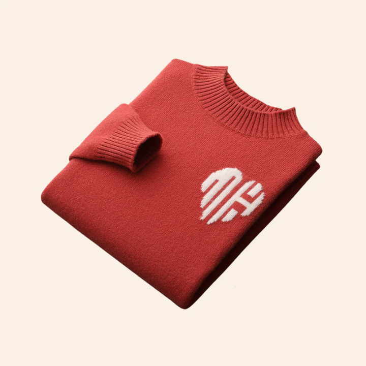 Bora Bora Cashmere Heart Jumper