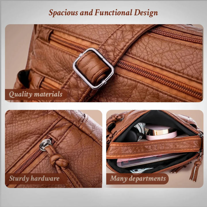 Soft Leather Crossbody Bag