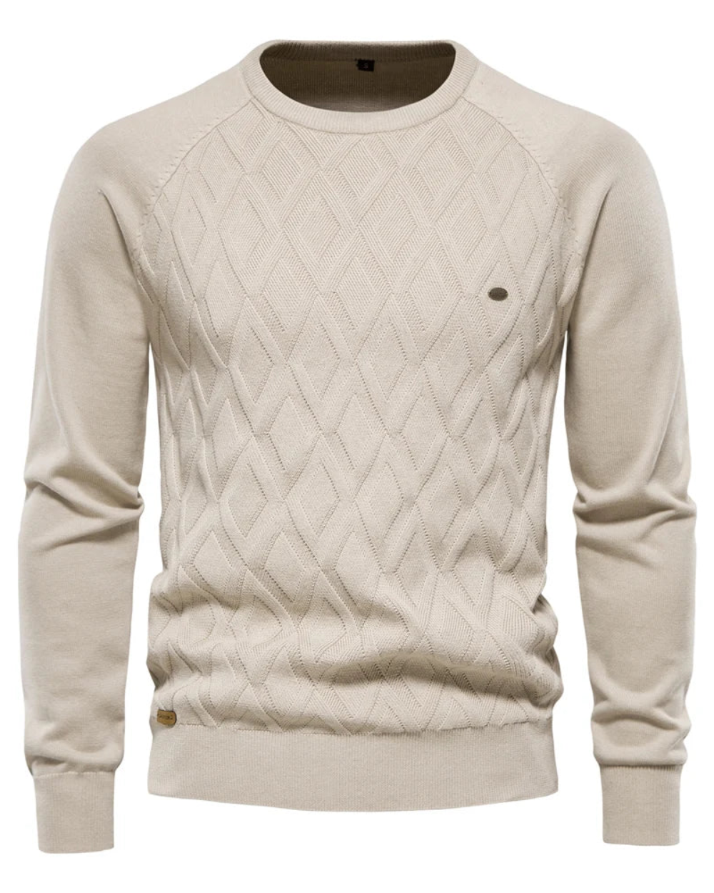 Men's Jumper With Checkered Design V2