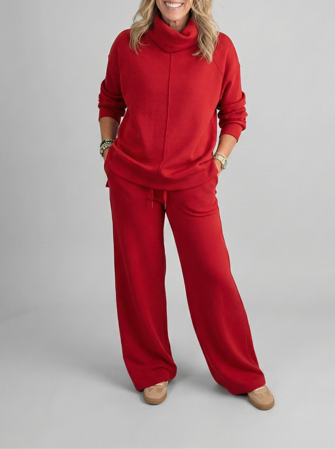 Soft Knit Two-Piece Set