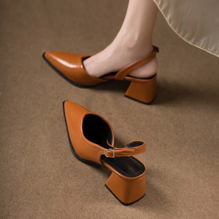 Comfort Leather Heels