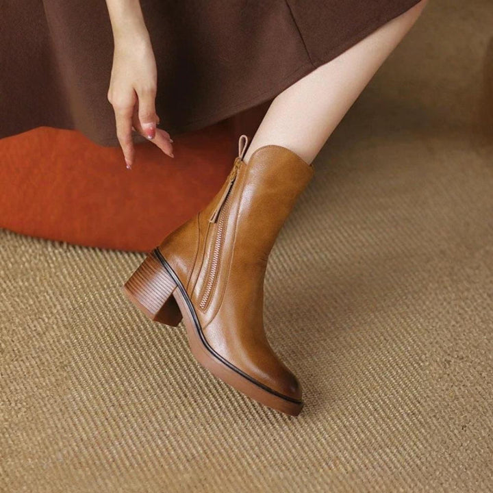 Leather Ankle Boots
