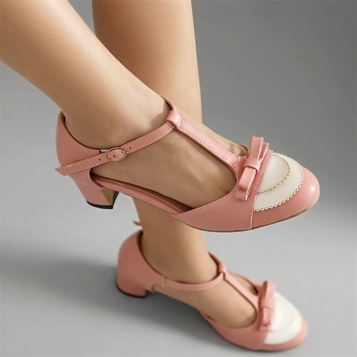 T-Bar Bow Heels