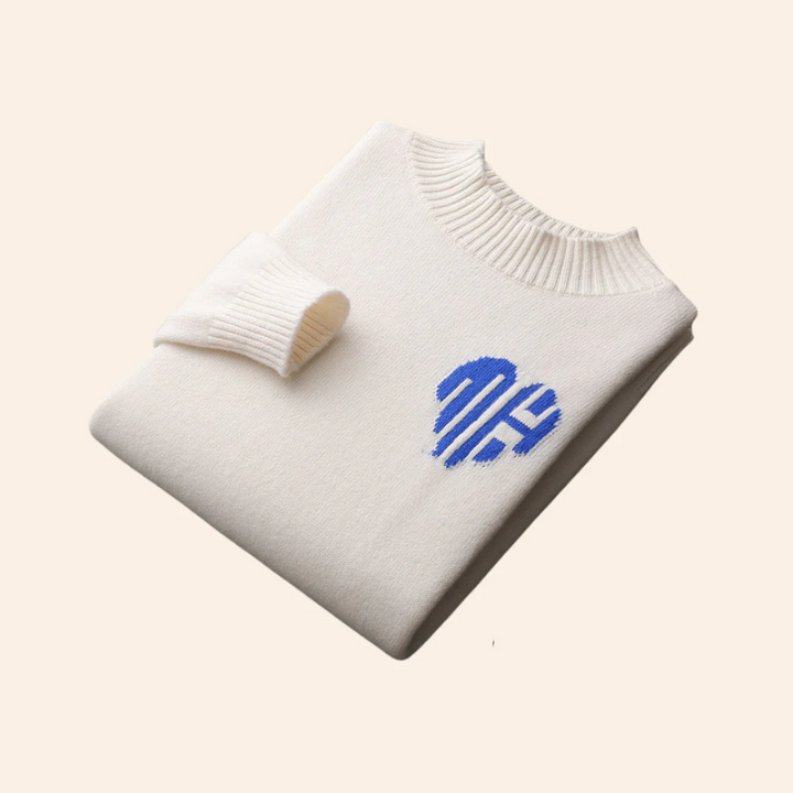 Bora Bora Cashmere Heart Jumper