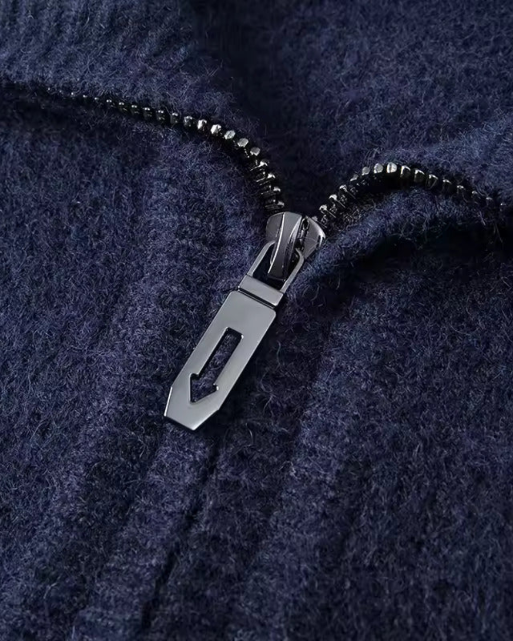 Gstaad Cashmere Quarter Zip Jumper