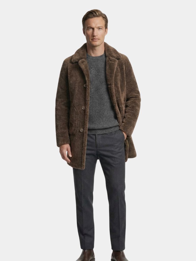 Reversible Double-Breasted Coat