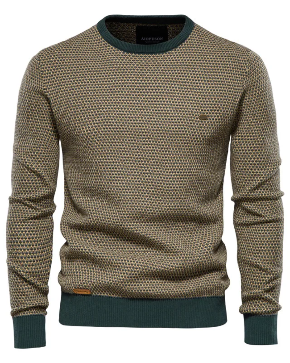 Men's Chequered Jumper