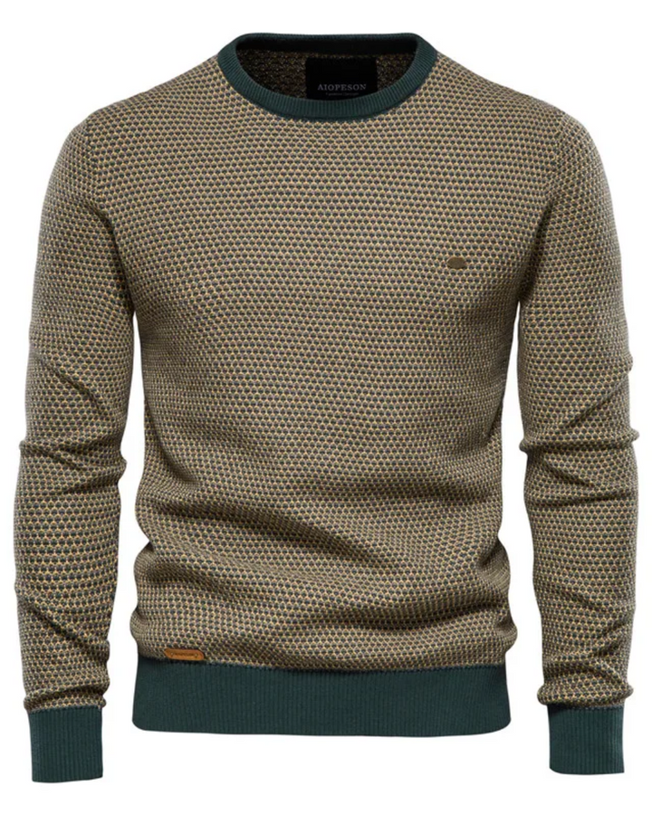 Men's Chequered Jumper