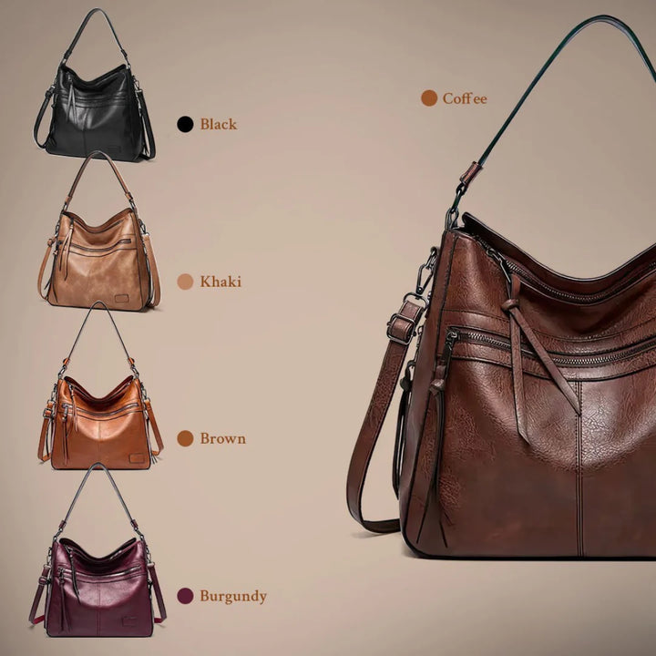 Soft Leather Hobo Bag